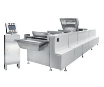 STW-PJZ6六斗翻轉(zhuǎn)漂燙清洗機（智能型）、全自動翻轉(zhuǎn)漂燙機